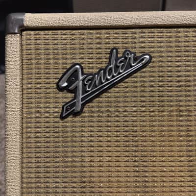 Fender Band~Master cab only 1964-1966 Blonde re-cover image 1