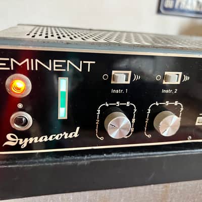 Dynacord EMT Eminent - full tube mixing amplifier 1960‘s image 1