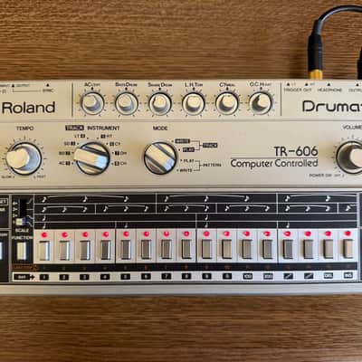 Roland TR-606 Drumatix 1980s - Silver