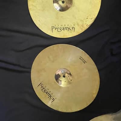 Pergamon  Revenge 17” Crash + Revenge 14” Hi-Hats (Shipping from USA) image 7
