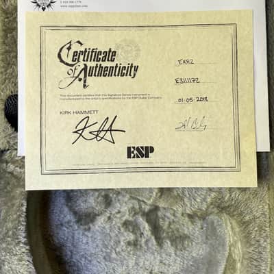 ESP KH-2 Kirk Hammett Signature 2017 - Excellent/Mint image 12