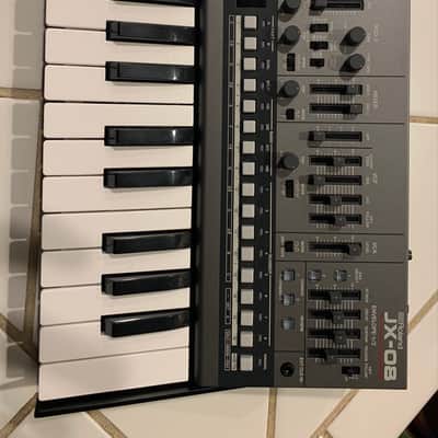 Roland JX-08 Boutique Series Polyphonic Synthesizer Module with K-25m Keyboard 2021 - Present - Black image 3