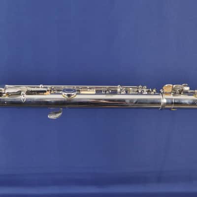 EF Dean Flutemakers 1895 Open-Hole Silver Flute w/ Case image 10