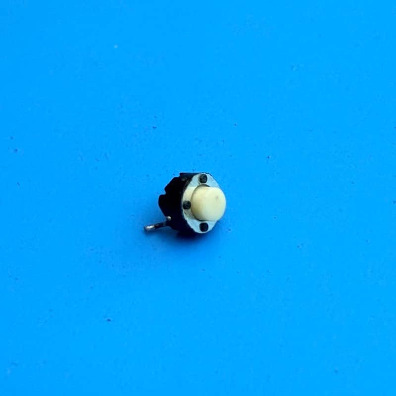 ROLAND MC-505 Groovebox Sequencer Part: White Micro Button Switch [2PCS] image 1