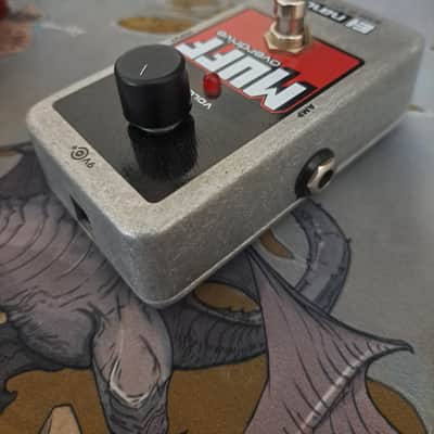 Electro-Harmonix Nano Muff Overdrive 2010s - Red / Grey image 4