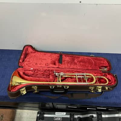 Used Yamaha YSL-882O Xeno Tenor Trombone with F Attachment Original Made in Japan image 1