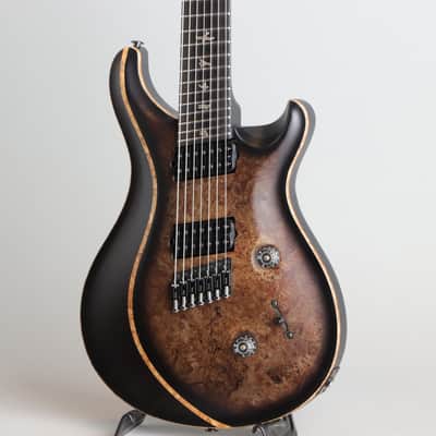 PRS Private Stock #7664 Custom 24 Multi-scale 7-string 2020 Charcoal Burst image 1