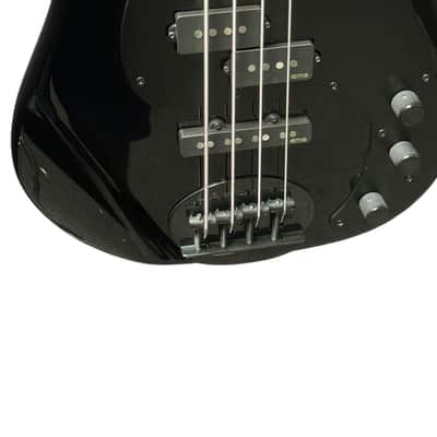 Lakland Skyline 44-64 GZ FRETLESS, Gloss Black / Lined Ebony /Geezer Butler EMG's *ON ORDER ETA JULY 2026 * image 6