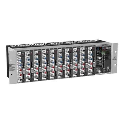 Behringer Eurorack Pro RX1202FX Premium 12-Input Mic/Line Rack Mixer with XENYX Preamplifiers, British EQ's and Multi-FX Processor image 1