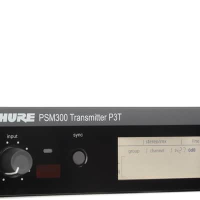 Shure P3T Wireless Monitor Transmitter - H20 Band image 1