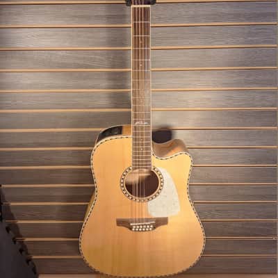 Takamine GD74CE-12U 2025 - Natural Gloss - Flame Maple Body - Unison 12-String - TP36 Electronics - Professional Set-Up image 4