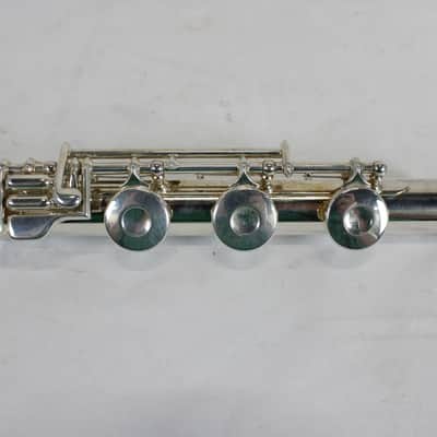 Armstrong Limited Edition USA Thin Wall P4 Open-Hole Flute w/ B Foot, Offset G - Sterling Silver image 13