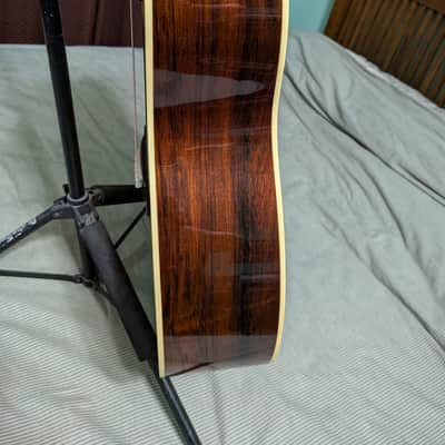 Bourgeois JOM Vintage AAAA Madagascar/Adirondack almost mint Baggs Anthem With soundhole mic and preamp image 19