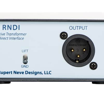 Rupert Neve Designs Rndi Active Transformer Direct Interface image 3
