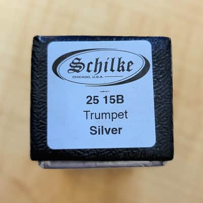 Schilke 15B Standard Series Trumpet Mouthpiece - Silver Plated image 3