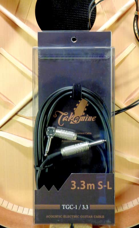 Takamine Guitar Cable TGC-1 3.3m / 10ft High Resolution Acoustic Guitar Cable image 1