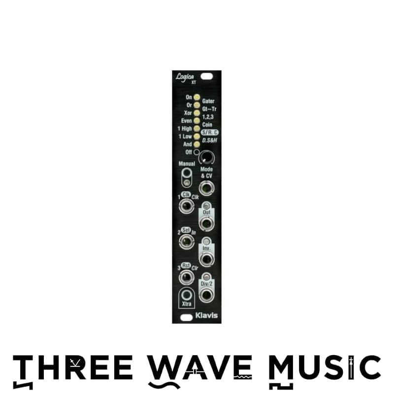 Klavis Logica XT (Black) - Voltage-Controlled Logic and Gate Processor [Three Wave Music] image 1