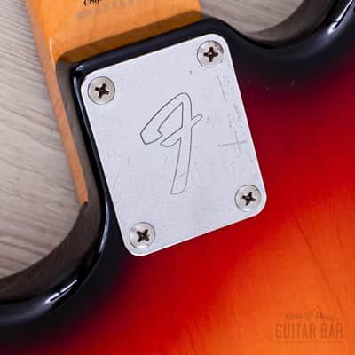 1997 Fender Mustang MG69-65 Sunburst '70s-Spec Non-Catalog Finish, Japan CIJ image 15