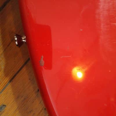 Fullerton Single Humbucker Doublecut Electric Red image 14