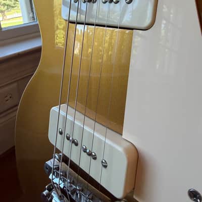 2022 Gibson Les Paul Standard 50s P90 - Gold Top image 4