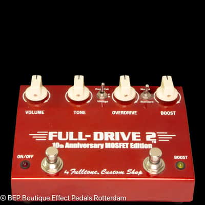 Fulltone Full-Drive 2 10th Anniversary MOSFET 2000s s/n 02623 made in the USA image 8
