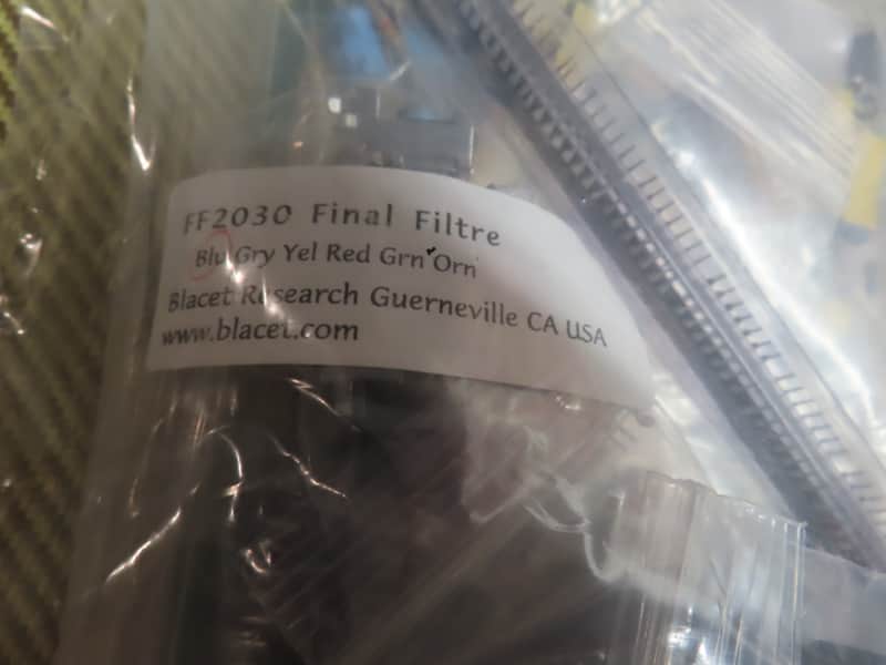 BLACET RESEARCH FF-2030 ORIGINAL FINAL FILTRE FRAC RACK KIT MINT NOS! from FACTORY  CLEARANCE SALE!$ image 1