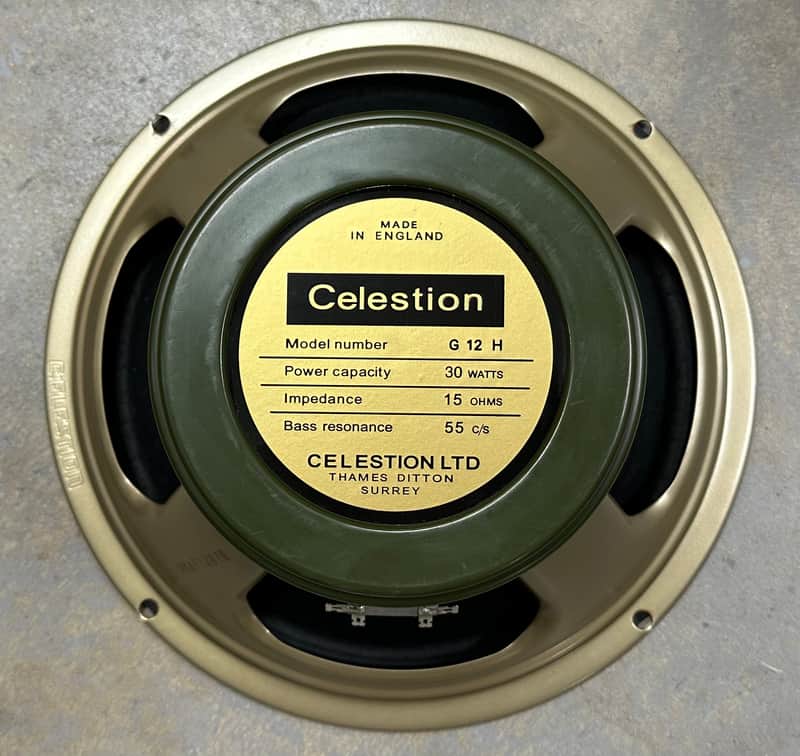 Celestion G12H-30W (Heritage Series) - Blown - needs re-cone - Free Shipping image 1