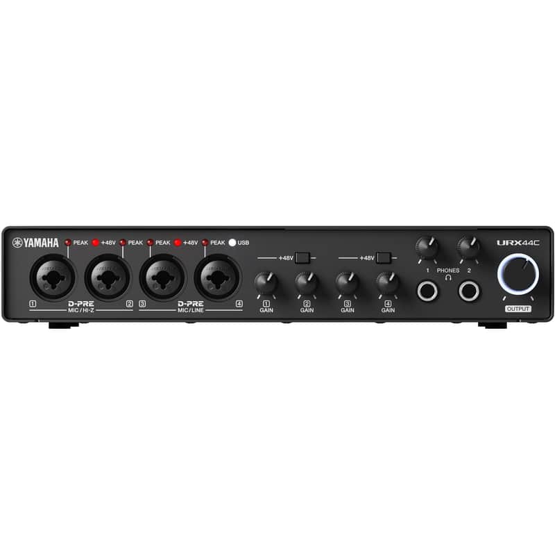 Yamaha URX44C 6-in/4-out USB-C Audio/MIDI Interface image 1