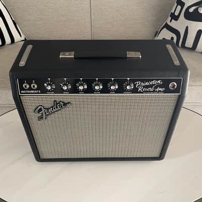 Fender '64 Custom Hand-Wired Princeton Reverb-Amp 12-Watt 1x10" Guitar Combo 2020 - PLUS HEAD CAB AND EXTRA FOOT SWITCH image 4