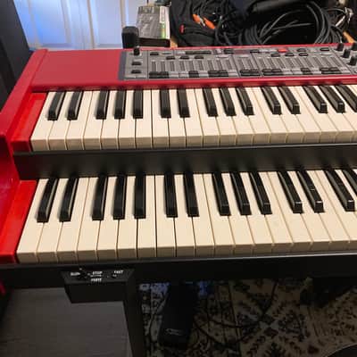 Nord C1 Dual 61-Key Manual Combo Organ 2007 - 2009 Red image 2