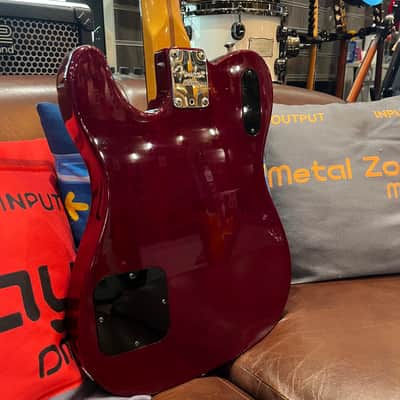 Fender Tele-Sonic with Rosewood Fretboard 1998 - 2003 - Crimson Red Transparent image 6