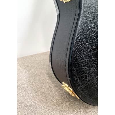 Unbranded Acoustic Guitar Hard Case - Guitar Case - Black - Excellent image 4