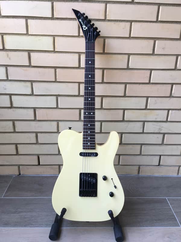 Charvel Model 7 1988 Pearl White (Aged) image 1