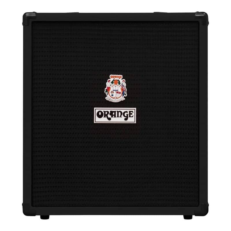 Orange Amplifiers Crush Bass 50 Watt Bass Guitar Combo with Tuner - Black Model: # CRUSH BASS 50B image 1