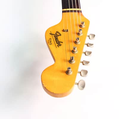 Fender King 1963 Acoustic Guitar - exceptionally good guitar - plays like a Stratocaster and sounds Like a Martin D-18 - check video! image 9
