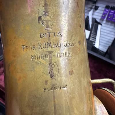 Ditta Prof. Romeo Orsi Millann- Italia Tenor Saxophone / 5625 image 11