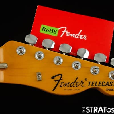 Fender AV II American Vintage 1972 Tele Thinline, NECK w/ TUNERS, 72, MN Maple image 1