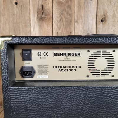 Behringer Ultracoustic ACX1000 2004 Acoustic Guitar Amp Combo - Black image 15