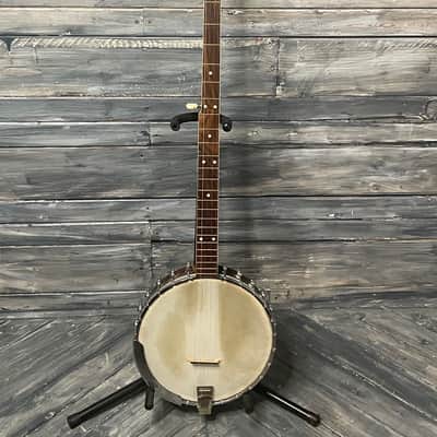 Used Christy 60's Long Neck 5 String Banjo with Hard Shell Case image 2