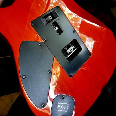 Ibanez Premium RG920QMZ Liquid Inferno Dimarzio Crunchlab RG 920 Electric Guitar Edge Zero image 13