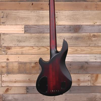 Schecter Hellraiser Extreme-5 5-String Bass Crimson Red Burst Satin image 5