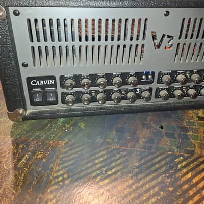 Carvin V3 3-Channel 100-Watt Tube Guitar Amp Head 2010s - Black image 5