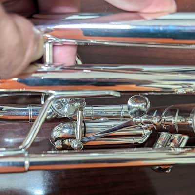 Phoenix Music TR-DB1 Double Bell Trumpet - Silver Plate image 6
