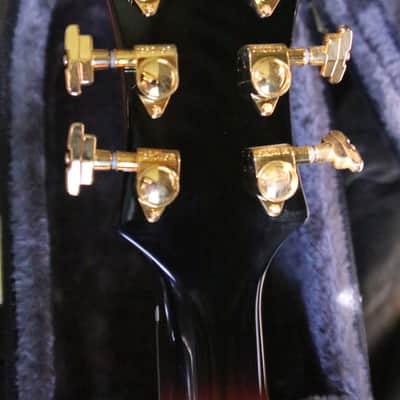 D'Angelico Excel EX-DC/SP Semi-Hollow with Stop-Bar Tailpiece 2010s - Vintage Sunburst with case image 3