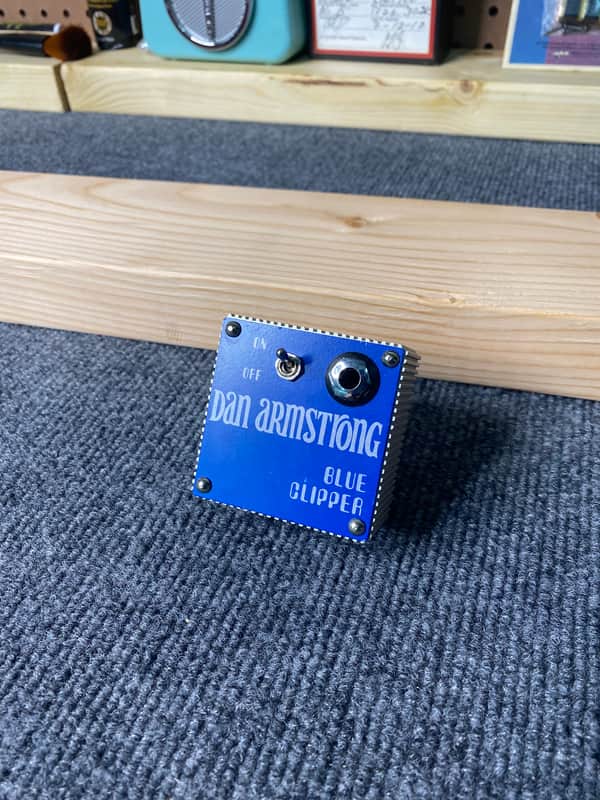 Dan Armstrong Blue Clipper Fuzz owned by Walter Becker of Steely Dan image 1