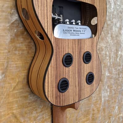 Liger Ukulele • Professional Tenor Ukulele with Built-in Amp and Speaker image 3