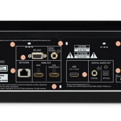 Pioneer Elite UDP-LX500 4K UHD Universal Player image 2