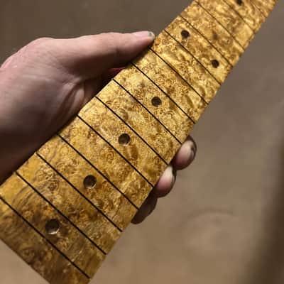 Mastergrade Birdseye Maple Tele Neck 2 Fits Fender & Warmoth image 5