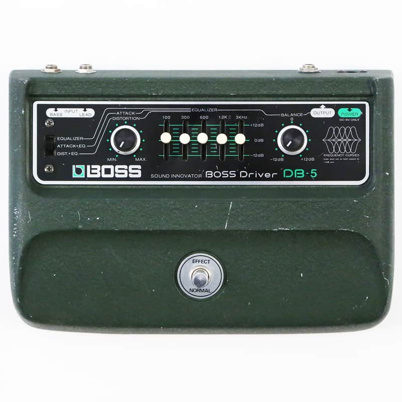 Boss DB-5 Boss Driver Distortion / Graphic Equalizer image 1
