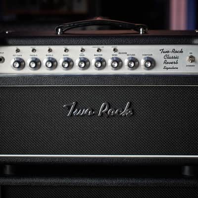Two Rock Classic Reverb Signature 100 Watt W/ 2X12 Cabinet image 8